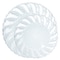 Smarty Had A Party Clear Flair Plastic Dinnerware Value Set (144 Dinner Plates + 144 Salad Plates), 288PK 210CLVP-CASE - alternate 2